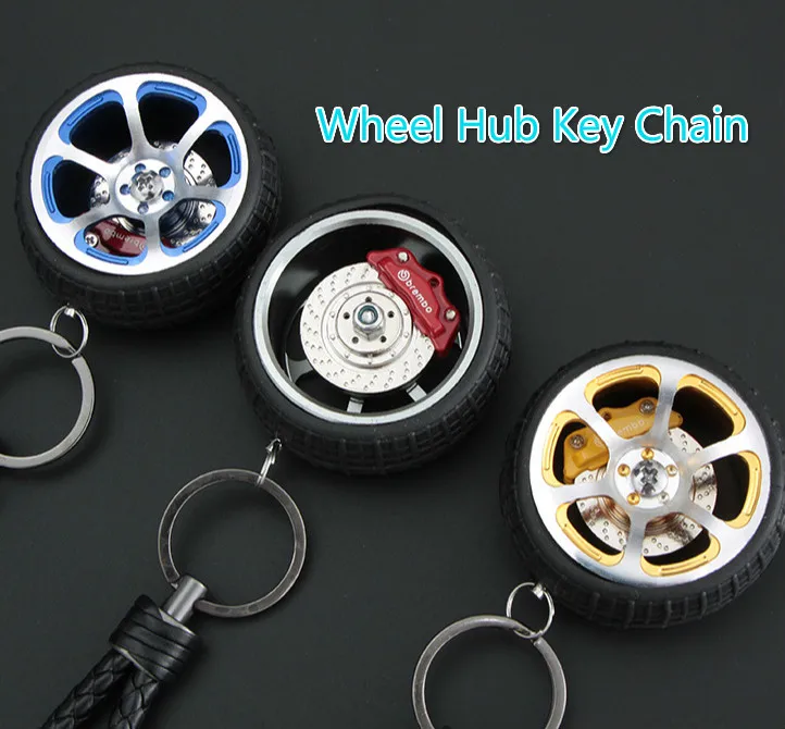 Аксессуары для мотоцикла и автомобиля ступица колеса брелок цинковый сплав