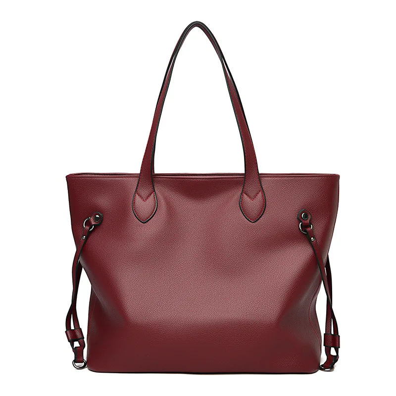 

New Fashion Large Capacity Tote Bags For Women 2021 PU Leather Designer Hand Bag Lady Shoulder Bag Sac Femme Messenger Bag
