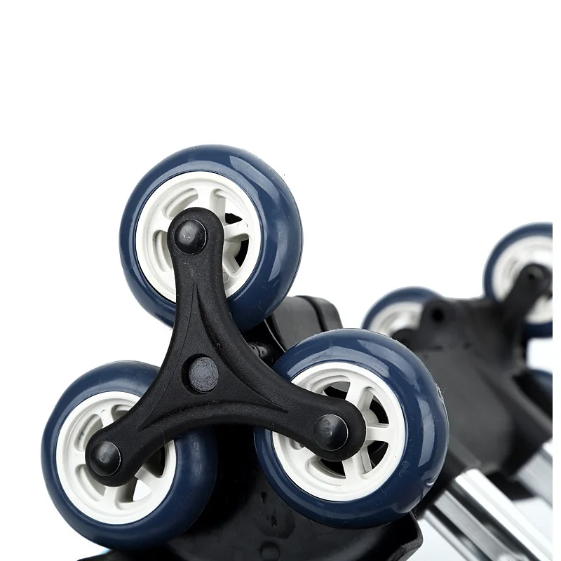 И сплав тяги кронштейн рулон тележки малыш тележка для рюкзака алюминиевая