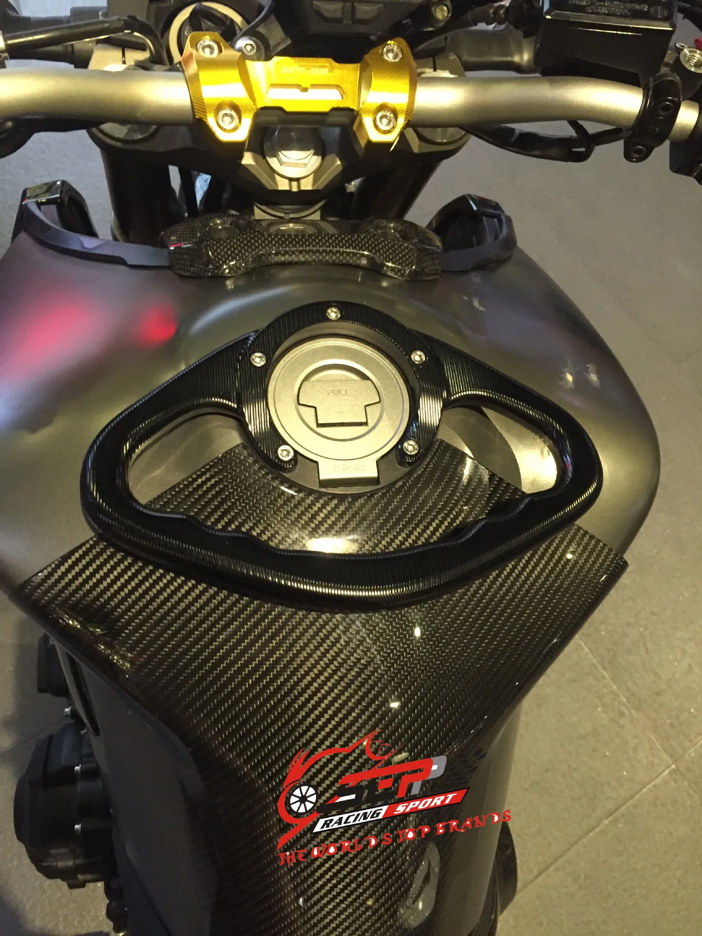 Применение для модификации мотоцикла Yamaha MT 09 CNC серии поручни бака MT09 общий