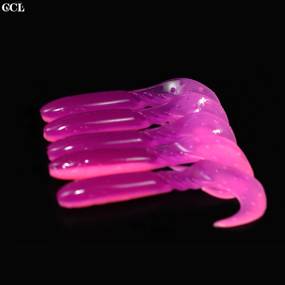 CCLTBA 5pcs/lot Silicone Lure Fishing Soft Bait 6.5cm 2.3g Shad Swimbait Wobble Lures | Спорт и развлечения