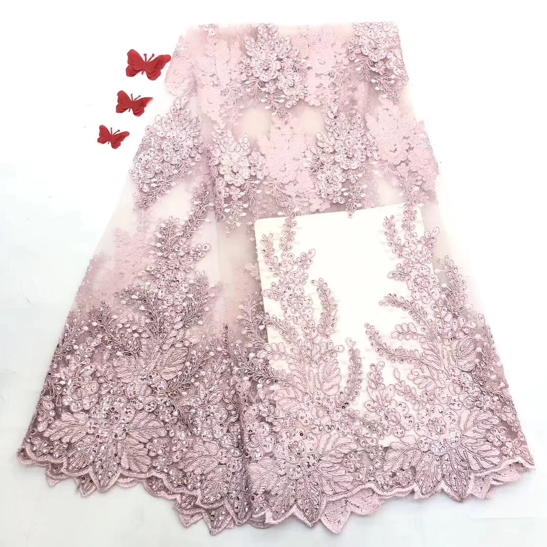 

African Nigerian Dry Cotton Lace Fabrics 2019 High Quality Embroiderey Small Hole Swiss Voile Lace In Switzerland