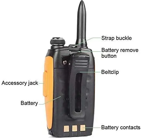 2 шт. Двухдиапазонные VHF/UHF 136-174/400-520 МГц | Мобильные телефоны и аксессуары