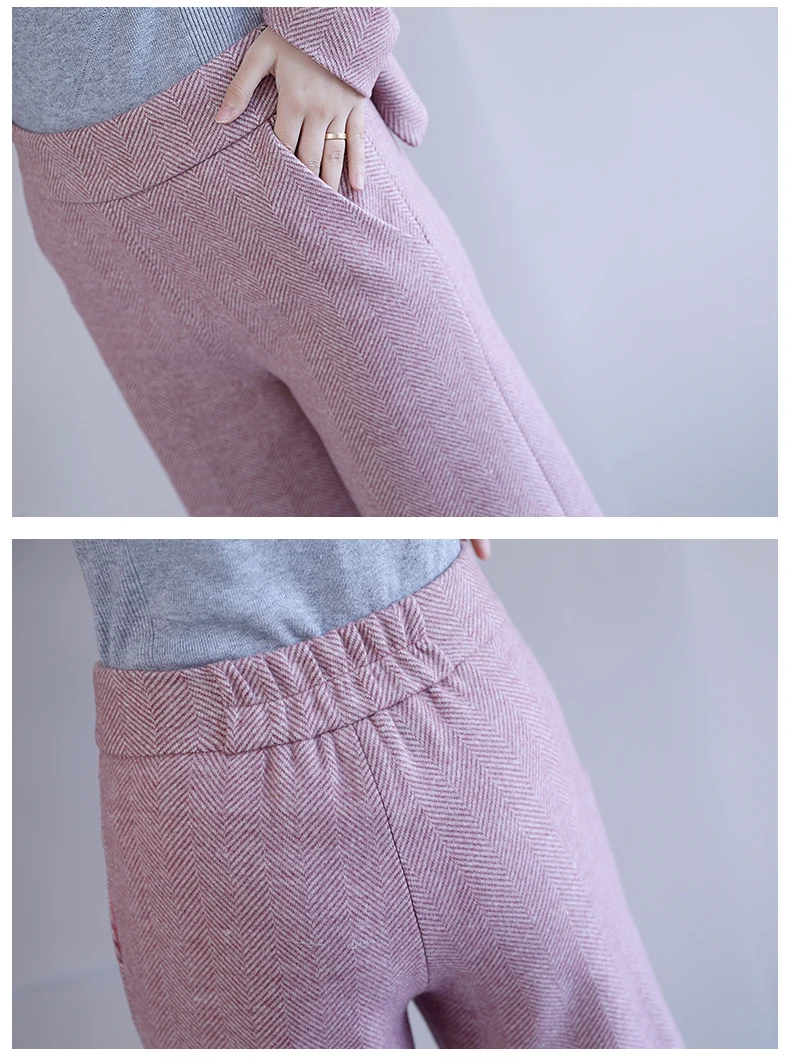 

2 Piece Set Women Pant And Top Broad Legged Pant Set Women's Suit Double Breasted Ensemble Femme Deux Pieces Womens Office Sets