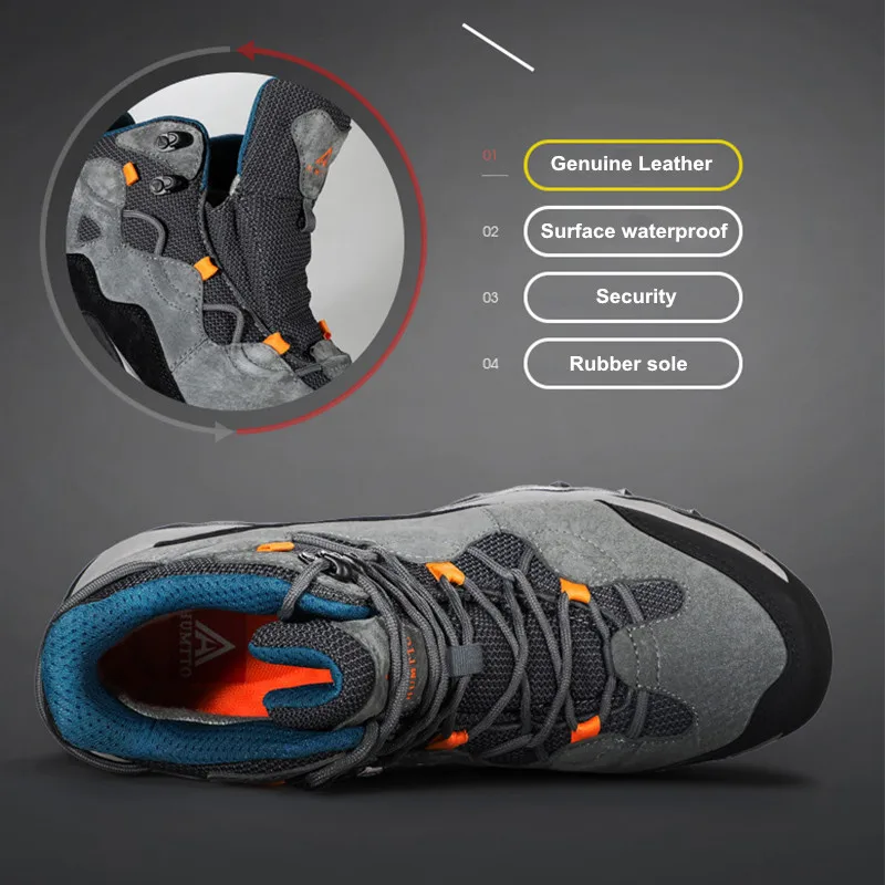 HUMTTO походная обувь большого размера альпинистские мужские кроссовки из