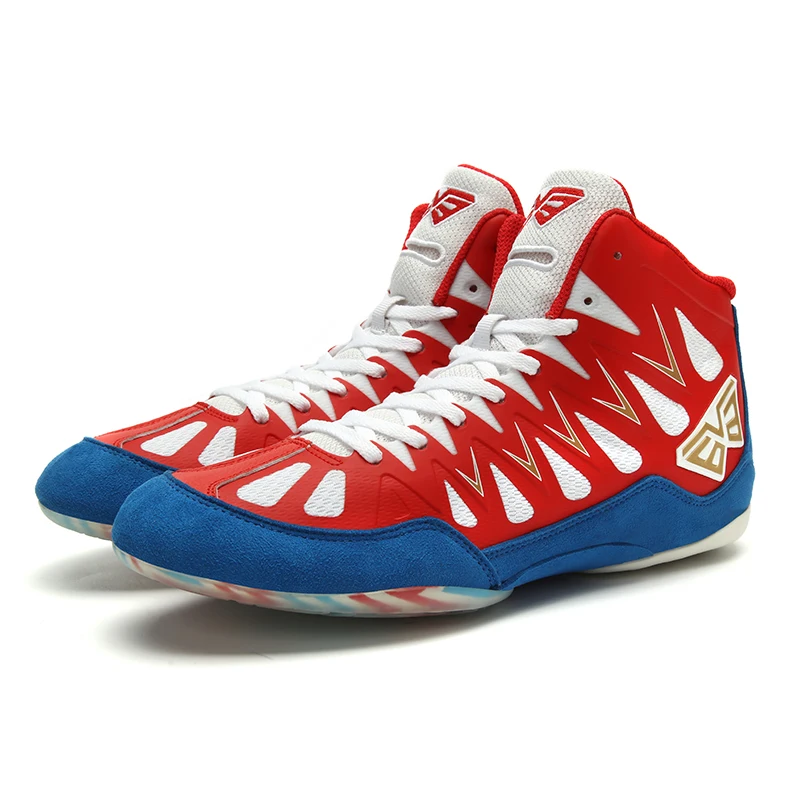 Боксерские туфли унисекс дышащая Роскошная обувь для тренировок и борьбы