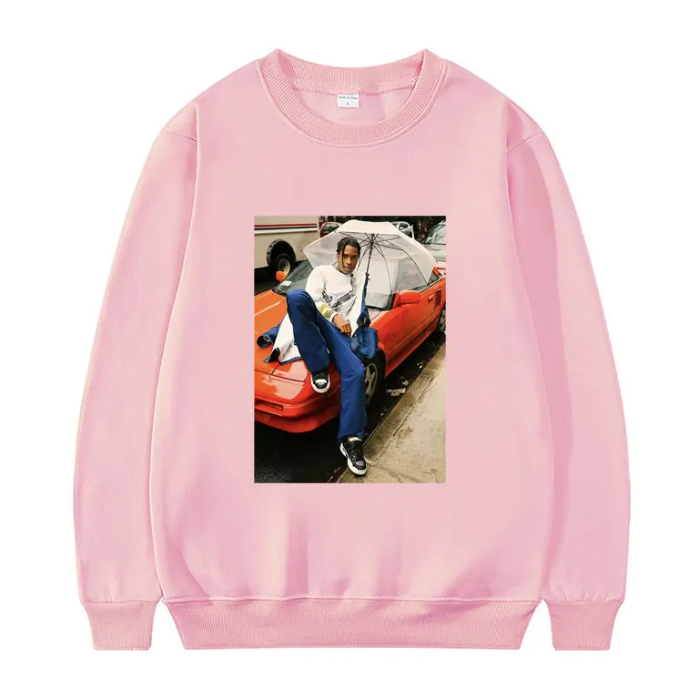 

Awesome ASAP Rocky Sweatshirt Hip Hop Trend Pullover Tops Men Women Fashion Comfortable Sweatshirts Long Sleeve Unisex Clothes
