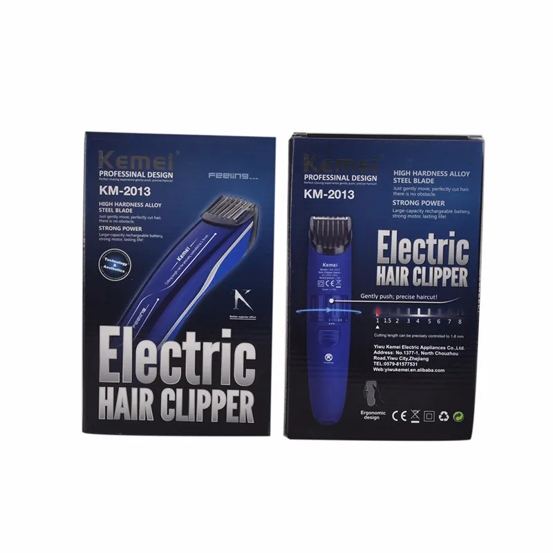 Kemei аккумуляторная электрическая машинка для стрижки профессиональная волос