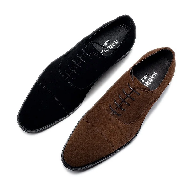 

New Business Fashion Dress Genuine Leather Shoes Men's Lace Up Shoes Cowhide Inner Lining Men's Shoes Soulier Homme KV170