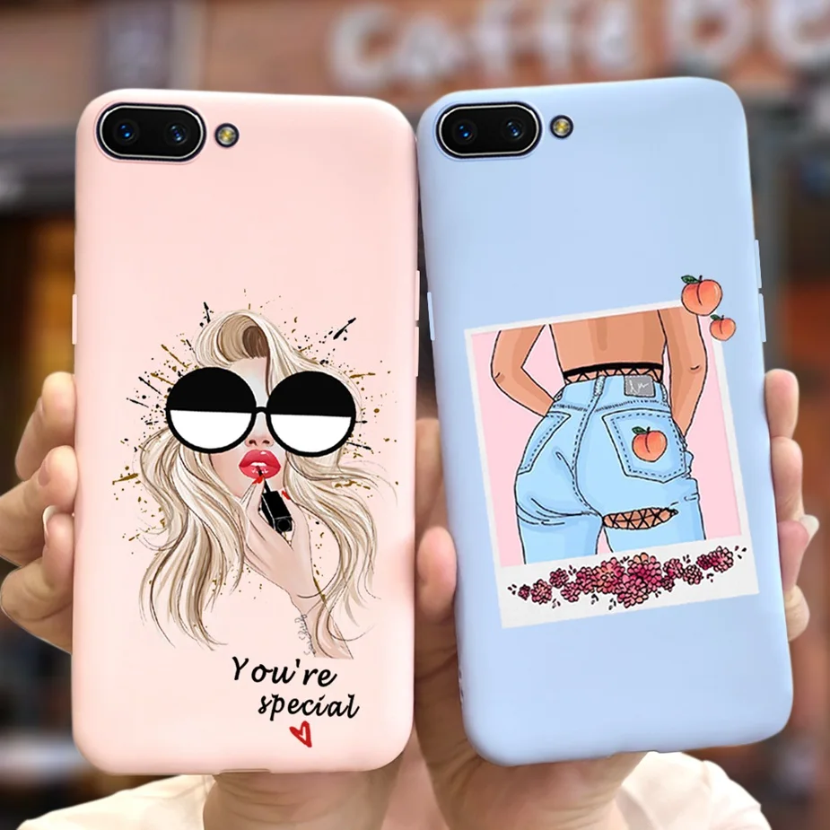 Силиконовый чехол для Oppo A3s CPH1803 мягкая тонкая задняя крышка A 3 s A3 телефона OppoA3s