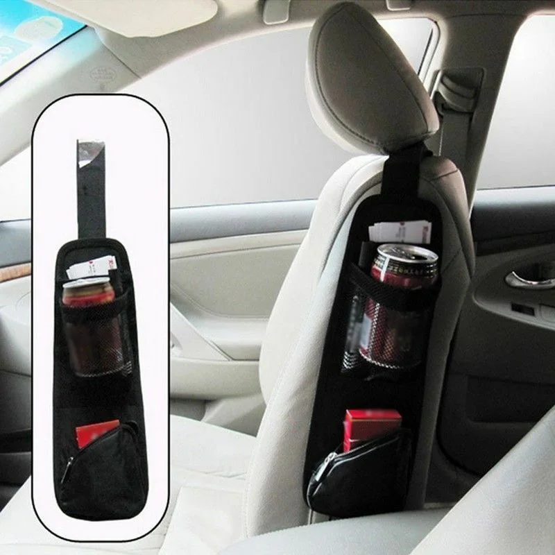 Car Seat Chair Side Pockets Pouch Hanging Storage Bag Organizer for Phone Drink Accessories V-Best | Автомобили и мотоциклы