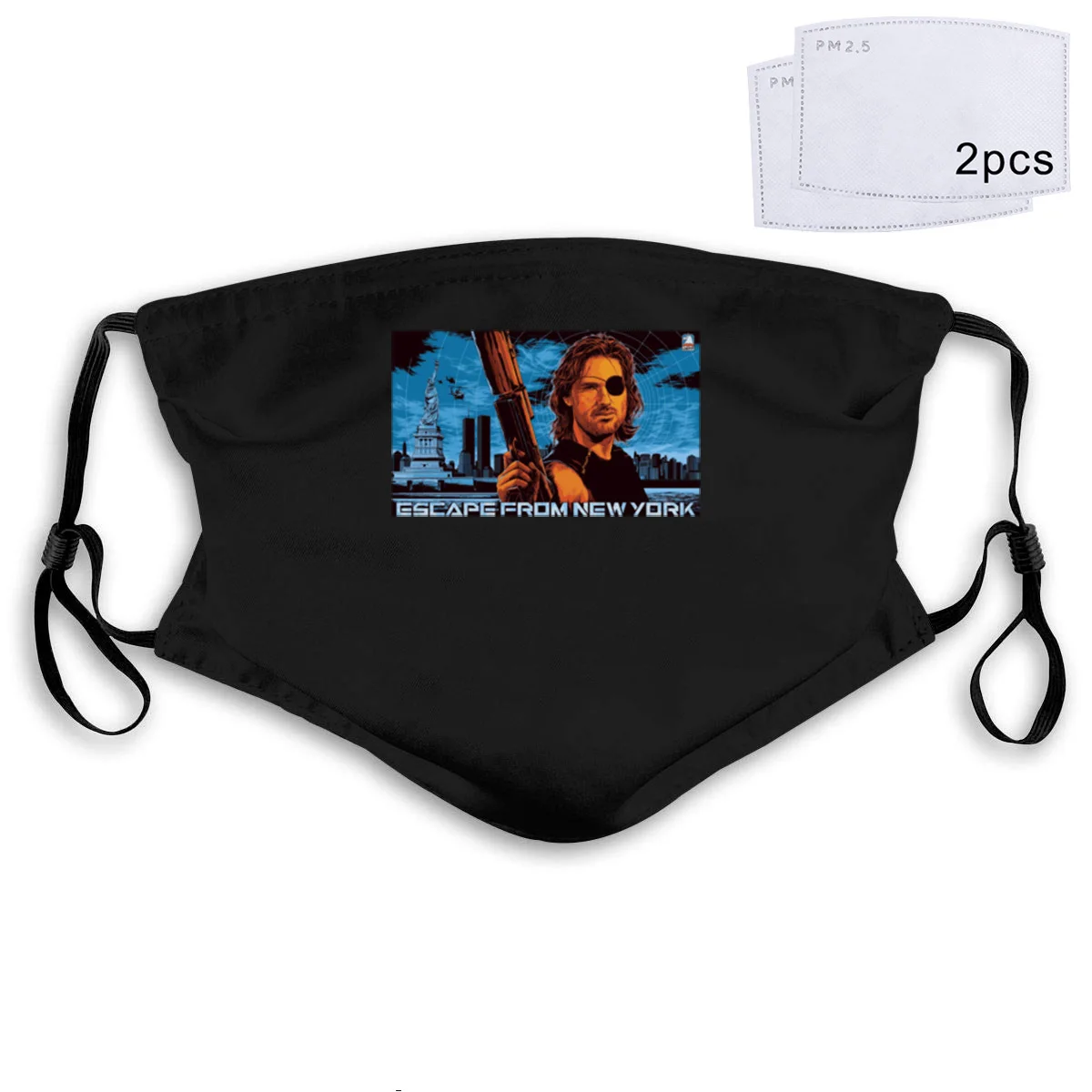 

Escape From New York Movie Poster Mask PM2.5