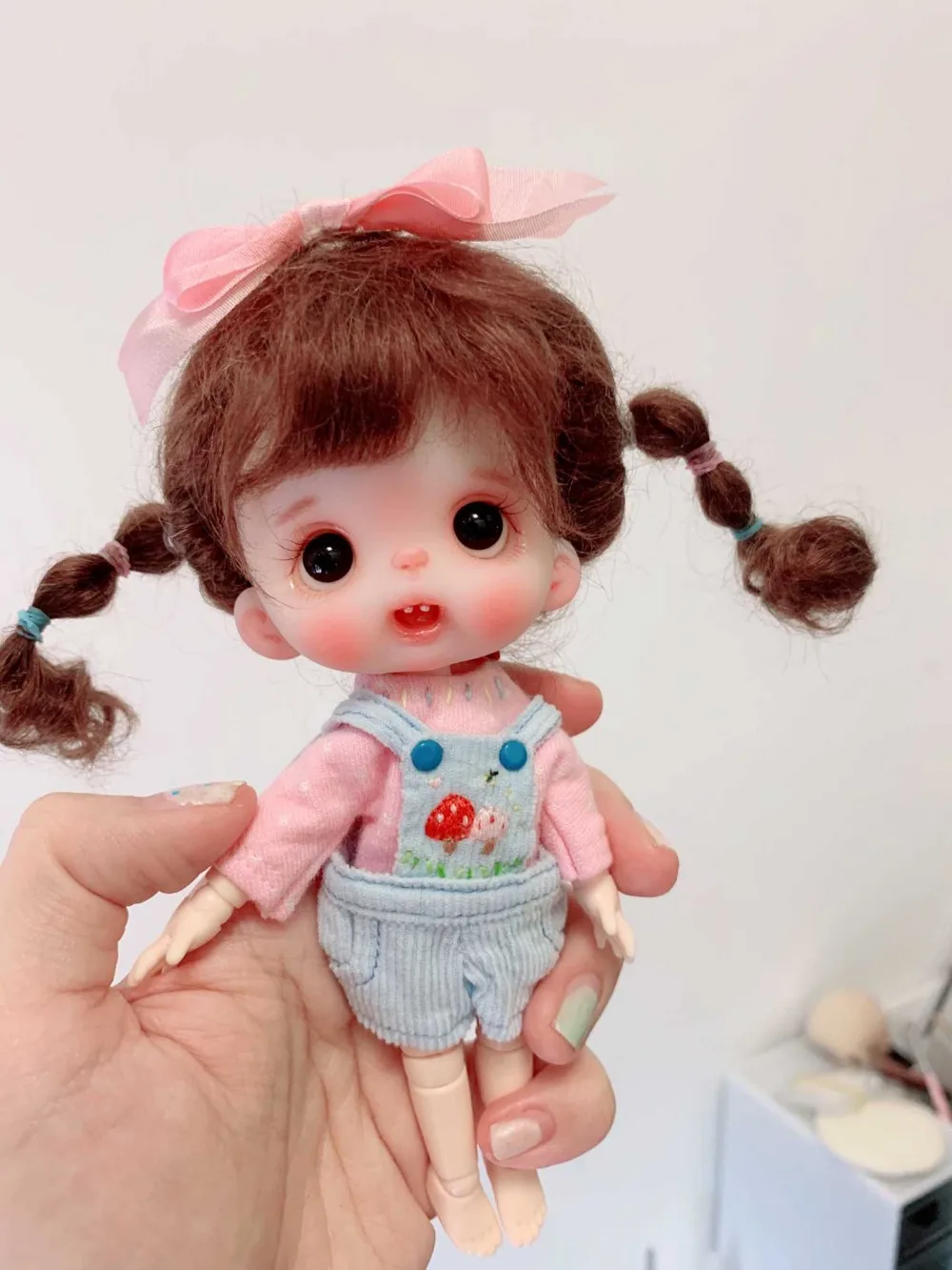 OB11 кукла голова Кастомизация 1/8 BJD куклы OB Полимерная глина
