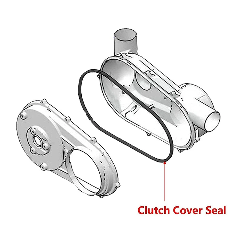Наружная крышка коробки ремня сцепления уплотнительная прокладка для 2014-2020 Polaris