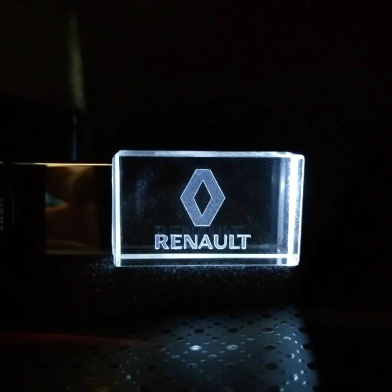 Usb2.0 металлическими элементами и стразами ключ автомобильный для Renault модель USB