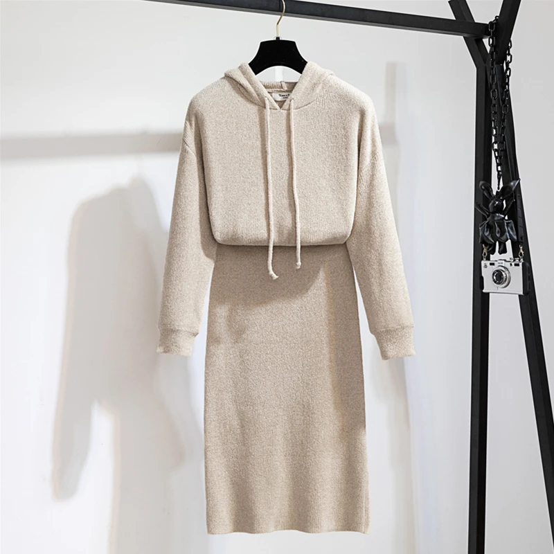 Женский вязаный комплект из двух предметов с юбкой одежды женская одежда 2019 |