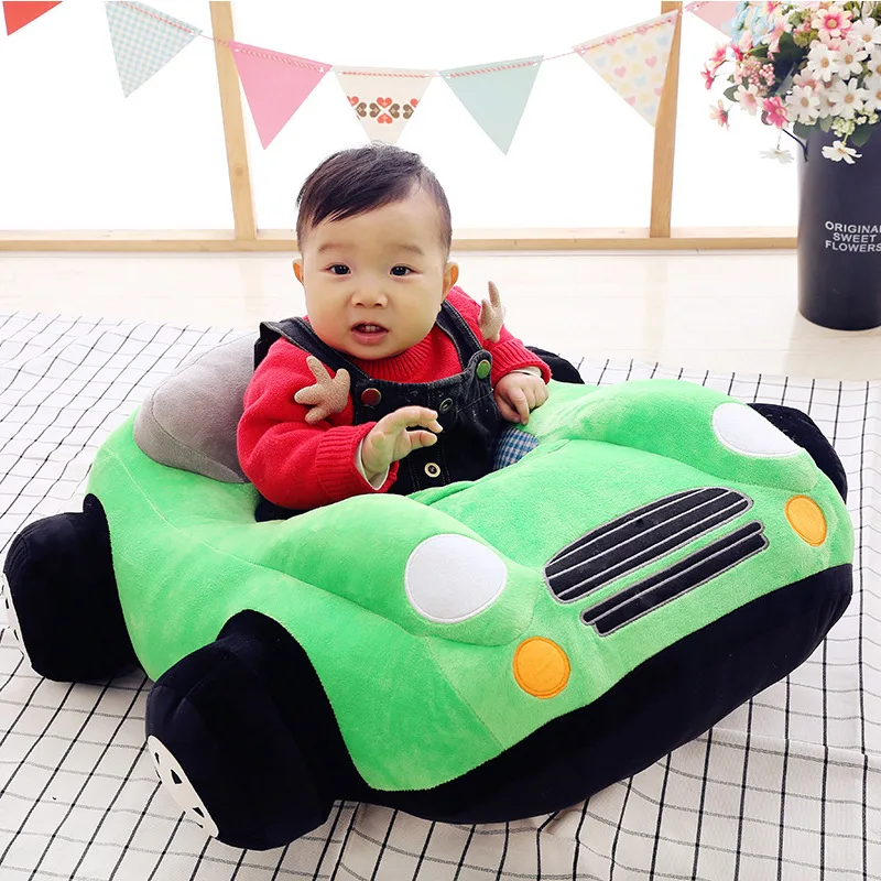 Baby Learn Chair Learning Sitting Sofa Car Plush Toy Cartoon Fabric Pp Cotton Padded Safety Training Sit Posture | Мать и ребенок