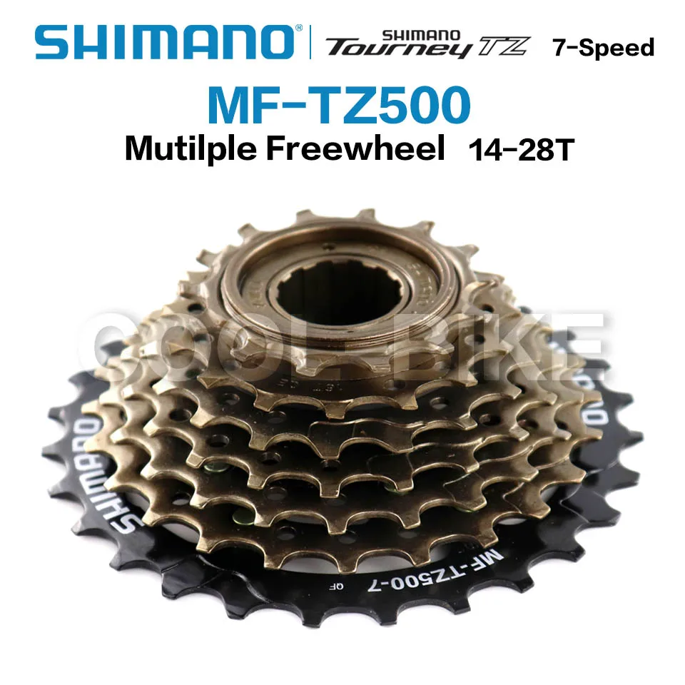SHIMANO MF TZ500 6 Speed 7 скоростей механизм трещотки для велосипеда 14 28 звездочки 6s