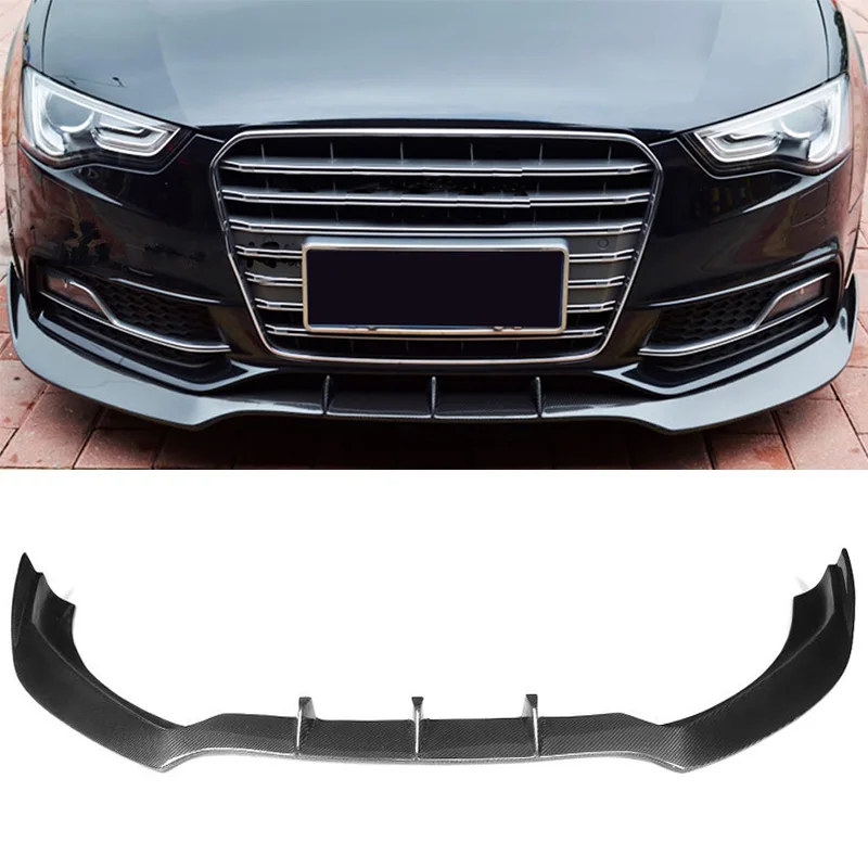 Автомобильный передний бампер для Audi A5 Sline S5 8T 2012 - 2016 нестандартный губ из