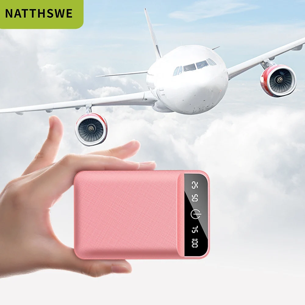 NATTHSWE внешний аккумулятор 30000 мАч для Xiaomi Mi 2 USB портативное зарядное устройство