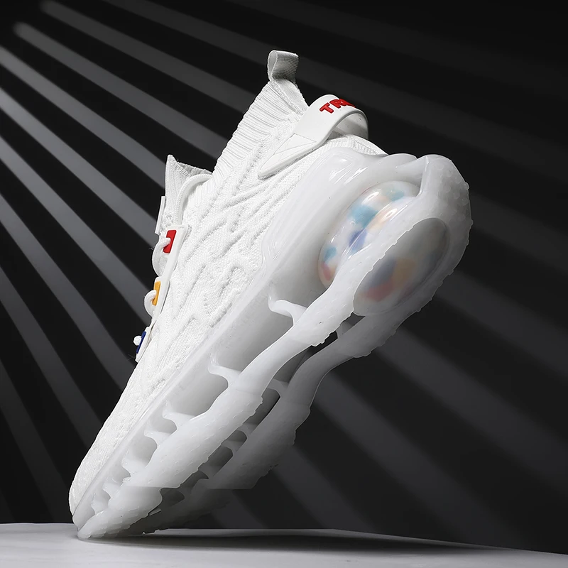 

2021 новые летние большой Размеры Красные кроссовки мужские ТПУ полые попкорн подошвой; Модная обувь на плоской подошве; Повседневные High-End пр...