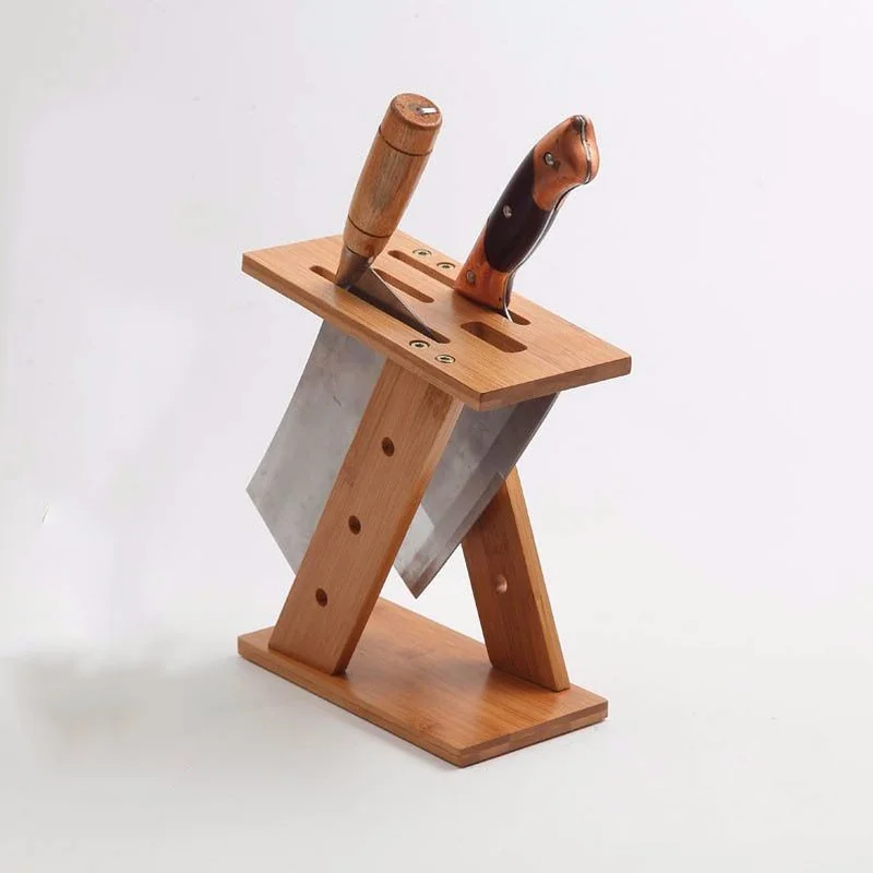 Кухонный резак для ножей Nan бамбуковая подставка под ножи стеллаж хранения