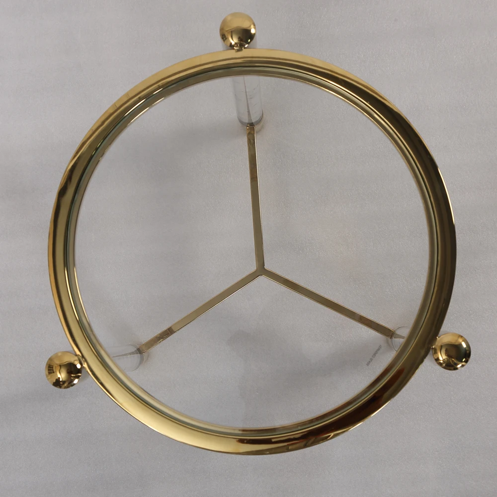 Круглый прикроватный столик Sol для гостиной роскошный стильный кофейный мебель