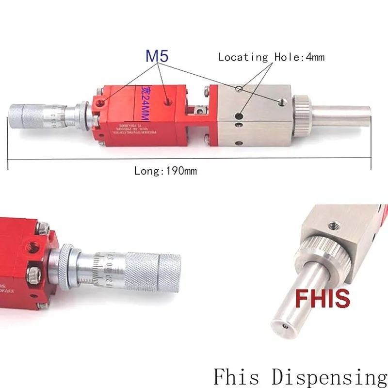 Автоматический Диспенсер высокочастотный аэрозольный клапан микрометр три