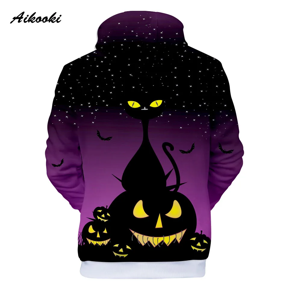 

Новинка; Повседневные толстовки Aikooki для мужчин на Хэллоуин; 3D Толстовка с капюшоном; Пуловер с капюшоном для всех святых; Толстовки с больши...