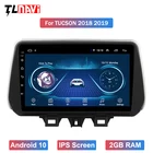Автомобильный мультимедийный плеер, HD сенсорный экран, Android 10, GPS, для 1Hyundai Tucson 2018, 2019, Bluetooth