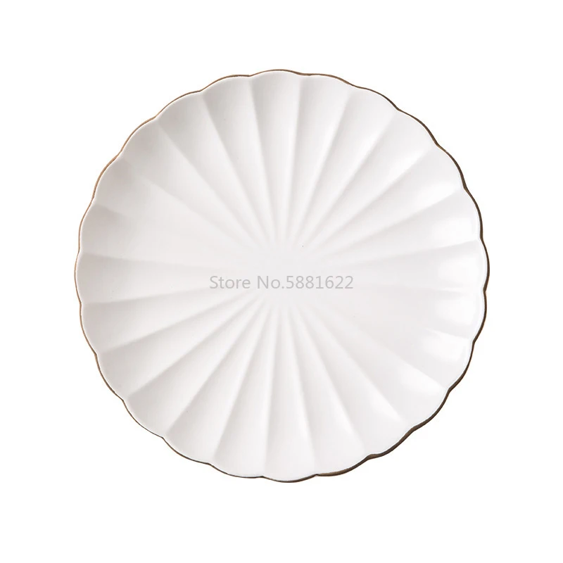 Керамическая посуда набор тарелок фарфоровая тарелка 8/10 дюйма милая десертная креативная кружка для