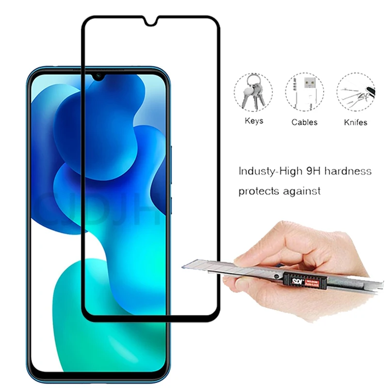 2-in-1 Camera + Tempered Glass Screen Protector For Xiaomi Mi 10 Lite protective On Youth | Мобильные телефоны и