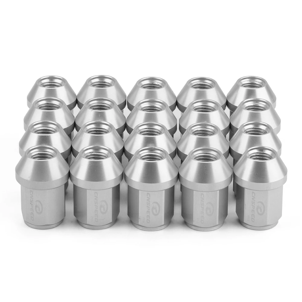 

Алюминиевые Гайки M12x1,5, Набор Из 20 Шт., Кованые Болты Для Гоночных Колес 7075-T6, Диаметр 35 Мм