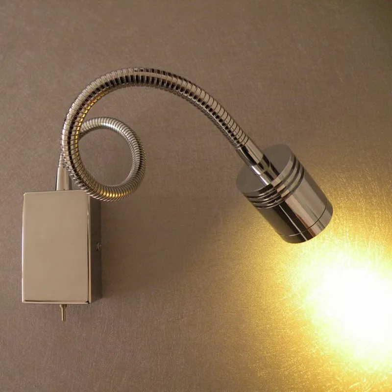 Topoch Светодиодная лампа для чтения с переключателем вкл/выкл направляющий шланг