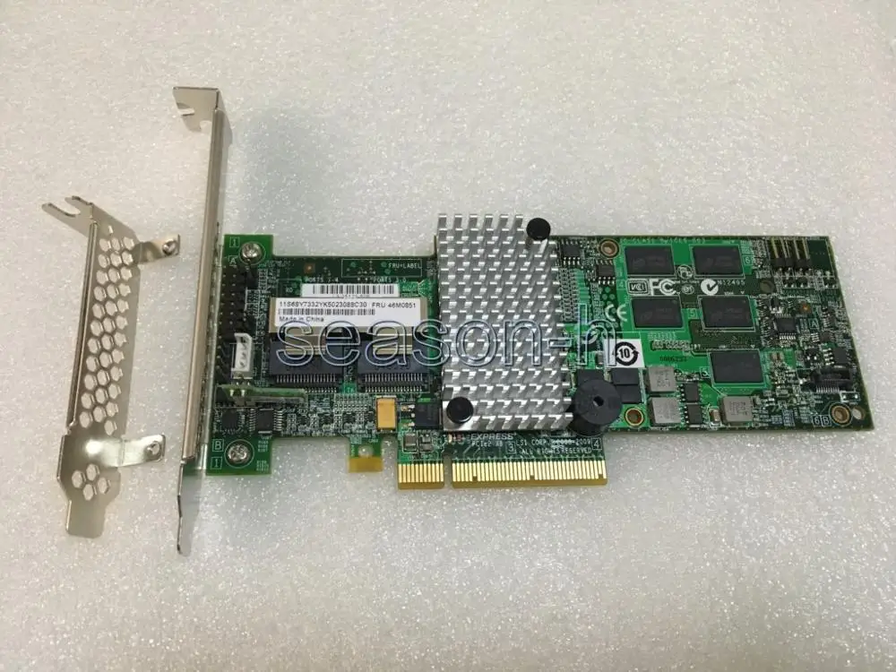 IBM M5015 / LSI 2108 SATA SAS контроллер RAID 5/6 512MB 6G PCIe x8 = 9260 8|Платы расширения| |