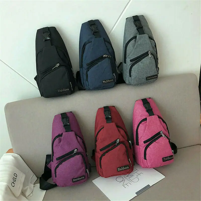 Спортивная повседневная сумка-слинг для мужчин и женщин нагрудная сумка через