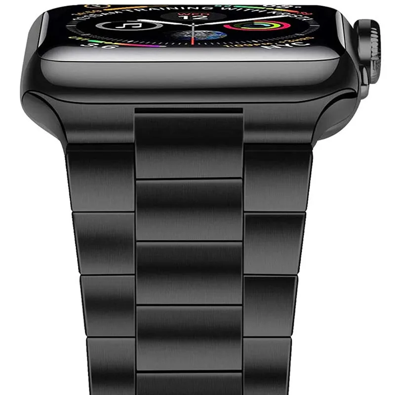 

Solid Stainless Steel Wristband Replacement for Apple Watch Band 44mm 40mm 42mm 38mm New iWatch SE Series 6 5 4 3 Band Women Men