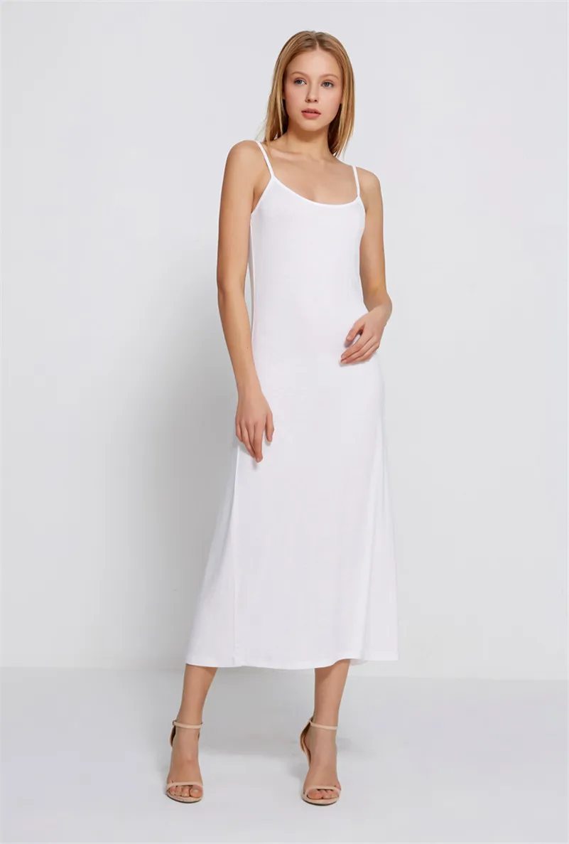 Макси платье хлопок сексуальное длинное нижнее белье внутренние платья|Женские