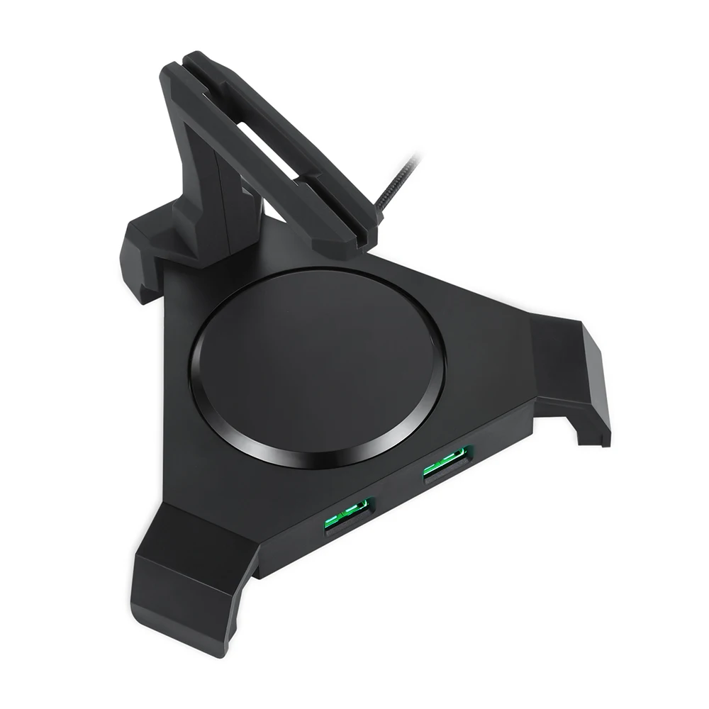 Держатель кабеля MOTOSPEED Q20 игровая мышь с 4 USB портами цвет светодиодный RGB