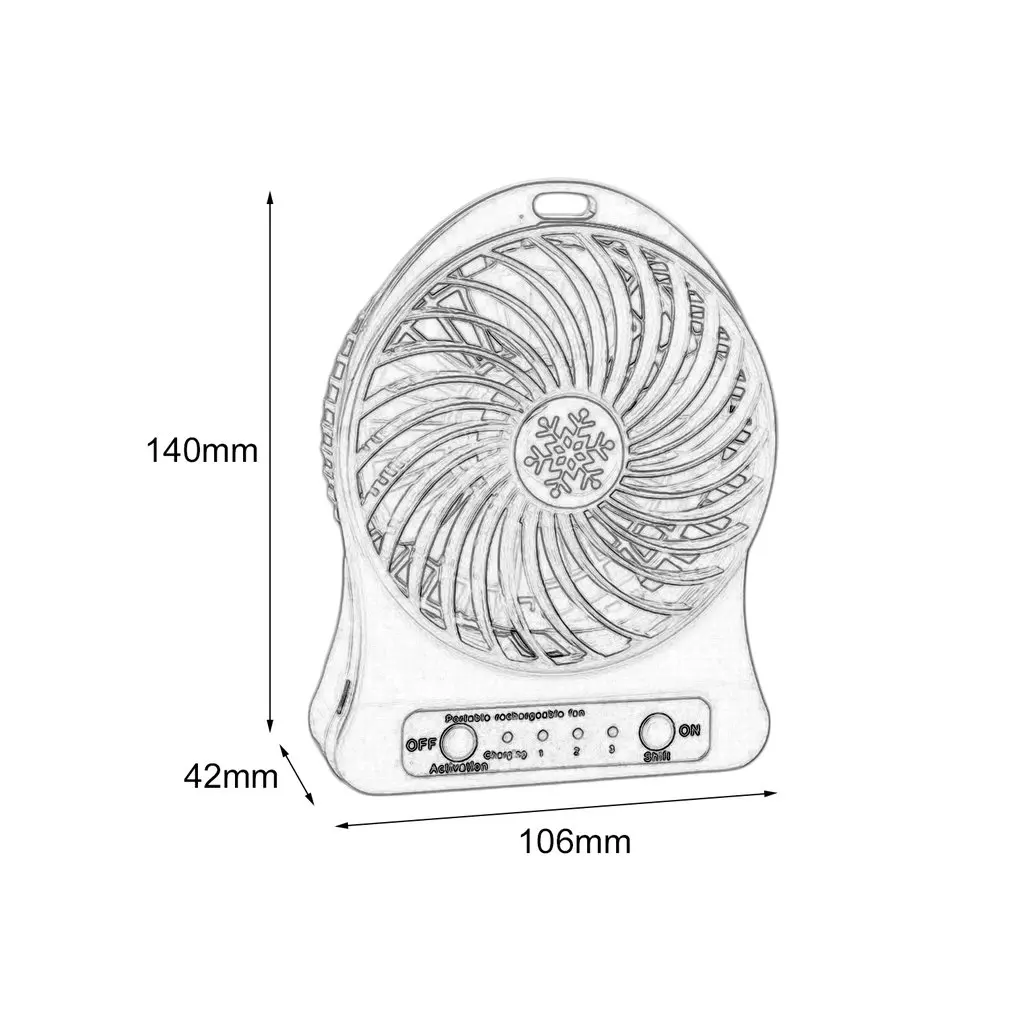 Портативный вентилятор охлаждения для ПК ноутбука лучший подарок|Вентиляторы| |
