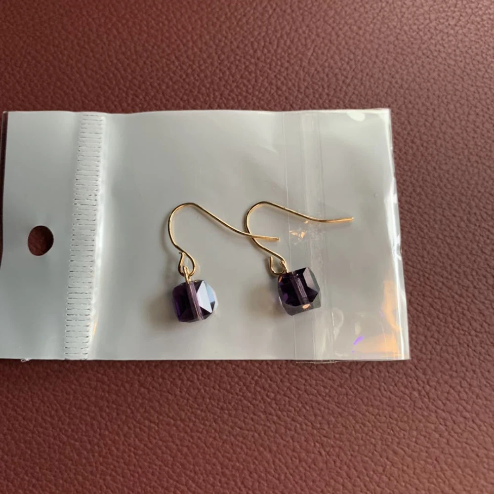 Женские Простые Стильные одноцветные маленькие серьги женские вечерние для