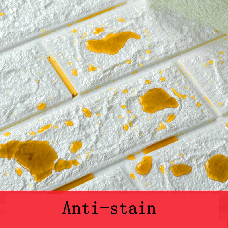 Клейкие обои 3D сделай сам самоклеящиеся настенные Стикеры с имитацией кирпича