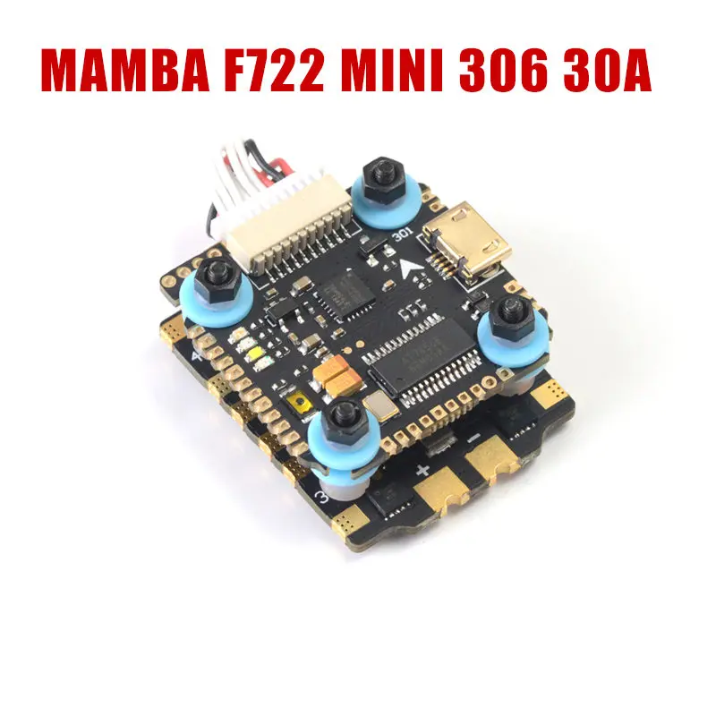 Diatone MAMBA F405 Mini MK2/F722/F722S Betaflight Полетный контроллер и F40 40A/F25 50A бесщеточный ESC для радиоуправляемого дрона запчасти