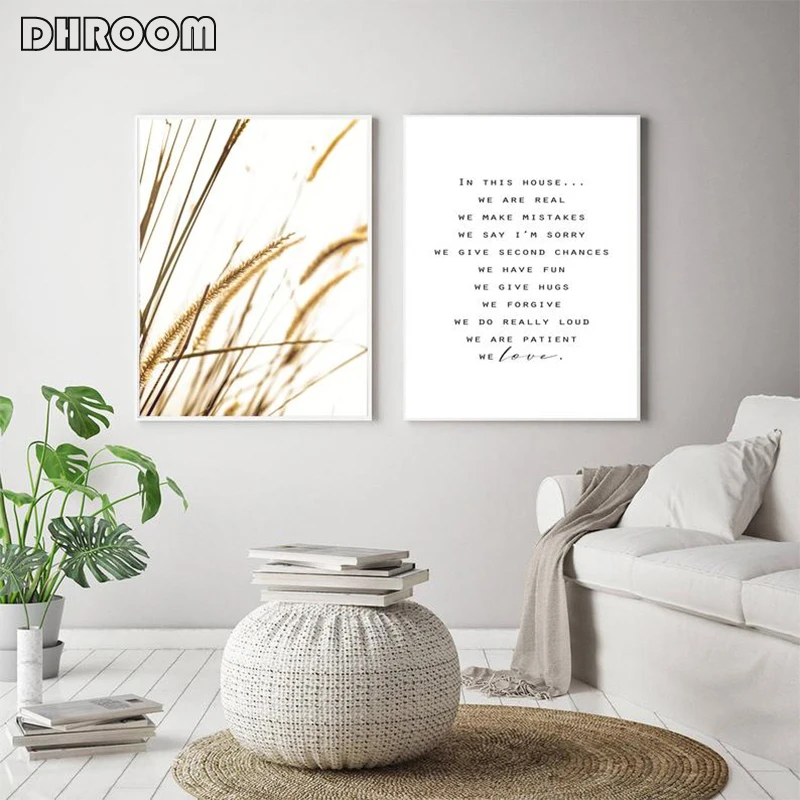 Искусство на стену в скандинавском стиле минималистичное оформление стен