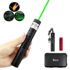 Зеленая лазерная указка, 10000 нм, М, фонарик с большим радиусом действия, Видимый луч, подходит для активного отдыха, кемпинга, тренировок, распродажа