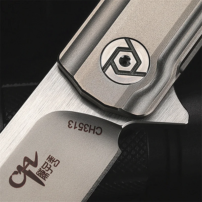 M390 тактический складной нож титановый сплав TC4 кемпинг выживания Охотничьи ножи