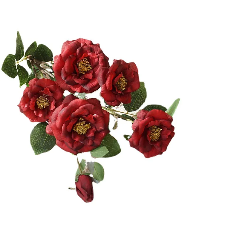 

Home Display Photography Wedding Celebration Decoration Floriculture Flower British Carmel Chinese Rose Rose Artificial/Fake