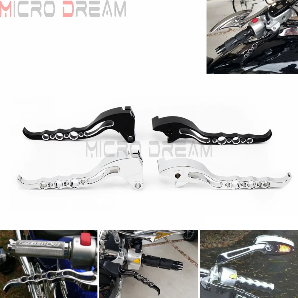 Хромированные передние спортивные тормоза и рычаги сцепления для Suzuki Boulevard M109R 2006