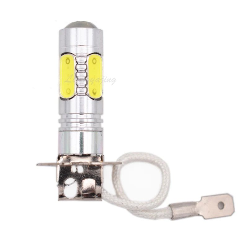 2 шт. H3 светодиодный ные Автомобильные противотуманные фары 7 5 Вт лампы дневные