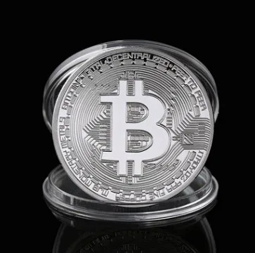 Позолоченные физические биткоины Позолоченные Биткоин монета Коллекционная художественная коллекция подарок физический памятный Casascius Bit BTC